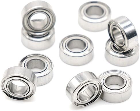 MR85ZZ 5X8X2.5mm Miniature Bearing Steel Ball L-850ZZ 10Pcs in Saudi Arabia