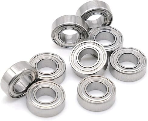 Miniature Metric chrome Steel Ball Balling MR74ZZ MR104ZZ MR115ZZ MR126ZZ MR128ZZ MR148ZZ 10pcs (MR62ZZ 2X6X2.5) in Saudi Arabia