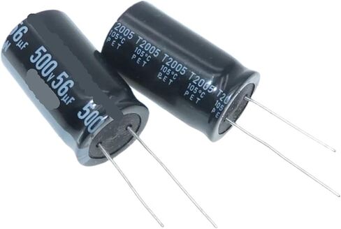 2PCS Electrolytic Capacitor 500V 56UF 18X30 High Frequency Low Resistance in Saudi Arabia