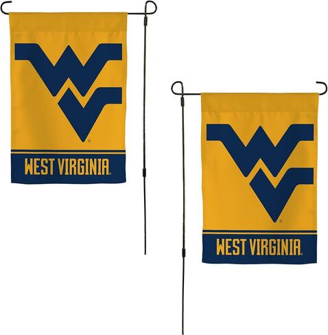 Desert Cactus West Virginia University WVU Garden Flag - 19 × 12 بوصة في فرجينيا الغربية لافتة الجبال ، للعرض في الهواء الطلق والأحداث (التصميم ب) in Saudi Arabia