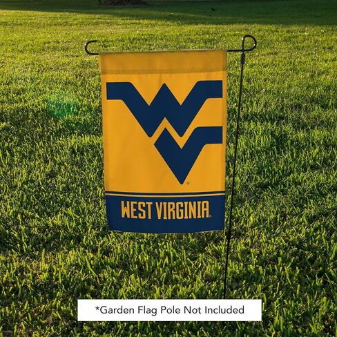 Desert Cactus West Virginia University WVU Garden Flag - 19 × 12 بوصة في فرجينيا الغربية لافتة الجبال ، للعرض في الهواء الطلق والأحداث (التصميم ب) in Saudi Arabia