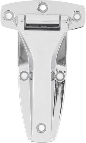 Qiilu Premium Heavy Duty T Hinge Soft Close Tee Hinge Zinc Alloy T Strap Replacement for Toolbox Car Door - Decorative Strap for Cabinets in Saudi Arabia