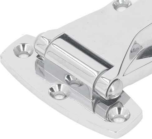 Qiilu Premium Heavy Duty T Hinge Soft Close Tee Hinge Zinc Alloy T Strap Replacement for Toolbox Car Door - Decorative Strap for Cabinets in Saudi Arabia