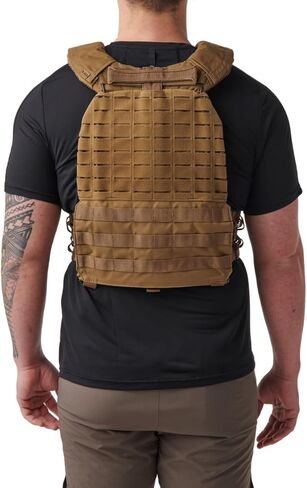 5.11 Tactical Incesex Tactec Plate Carrier ، 500D نايلون ، سترة تدريب على الأثقال ، أحزمة الكتف القابلة للتعديل ، النمط 56100ABR in Saudi Arabia