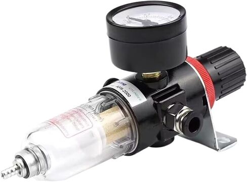 AFR2000 G1/4 Pneumatic Air Filter Regulator with Pressure Gauge/Flow Control Valve/Air Compressor Drain/Speed Controller(Fiber) in Saudi Arabia