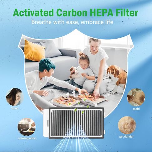 24pcs ملحقات لـ Dreame X50 Ultra L50 Ultra L40S Pro Ultra/Mova V50 Ultra Robot Presace Parts ، فرشين رئيسيين ، 8 منصات ممسحة ، 6 فرش جانبية ، 4 مرشحات HEPA ، 4 أكياس غبار in Kuwait