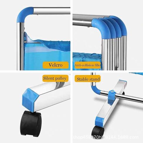 4 Panel Mobile Medical Privacy Screen Room Divider, 6ft High Suitable for Indoor Privacy Partition, Office/Beauty Salon/Hospital Temporary Wall in Saudi Arabia