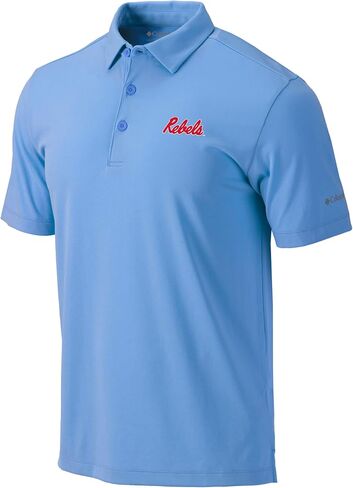 Columbia Univ of Mississippi Rebels Golf Men's Lightweight Casual Golf Polo in Saudi Arabia