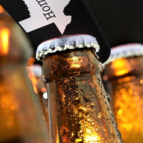Animal Skin Texture Stainless Steel Bottle Opener Brown Black Beige Leopard Pattern Abstract Art Flat Beer Bottle Opener Keychain for Home Kitchen Bar Restaurant Party Birthday Gift in Kuwait