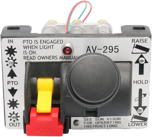 AV295 POWER OFF PTO PTO HOIST AIR SHIFT VALVE مع PTO SWITCH PUND STANCE STANTS لتوصيل تركيبات صمام شاحنة الشاحنة الناتجة عن نظام APSCO AV-295 328388-79X K90 in Saudi Arabia