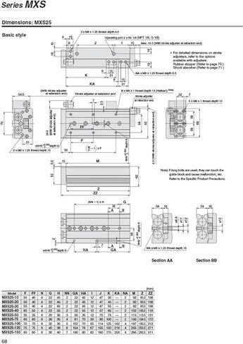 اكتب طاولة الشريحة الهوائية طاولة الهواء الأسطوانة MXS6-10 MXS8-20 MXS12-30 MXS16-40 MXS20-50 MXS25-75 MXS6-20 MXS8-30 MXS16-50 100 (MXS25،30MM) in Kuwait