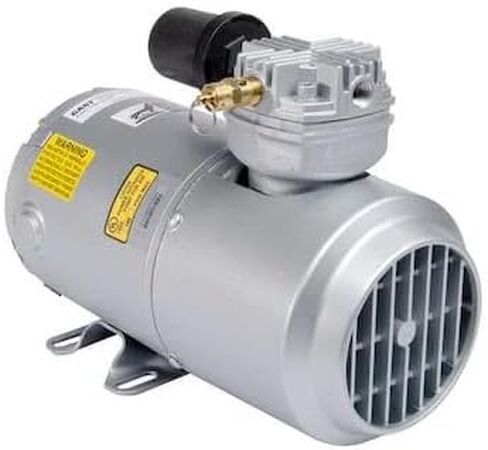 Gast 8-5/8" x 12-1/2" x 5-5/8" 115VAC Piston Air Compressor/Vacuum Pump - 2LAF-12-M200X in Saudi Arabia