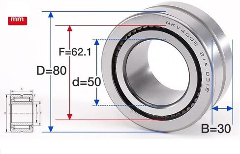 محامل الإبرة الكاملة NAV4002 4003 4004 4005 4006 4007 4008 4009 Bearing (NAV4008 40X68X28) in Kuwait