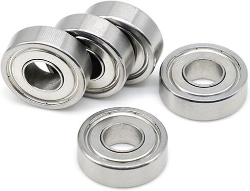 627zz 7 * 22 * ​​7 مم محمل من الصلب معدن محكم المحمل 627ZZ Chrome Steel الأخدود العميق محمل 5pcs in Kuwait