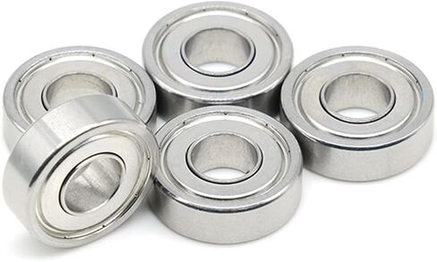 627zz 7 * 22 * ​​7 مم محمل من الصلب معدن محكم المحمل 627ZZ Chrome Steel الأخدود العميق محمل 5pcs in Kuwait
