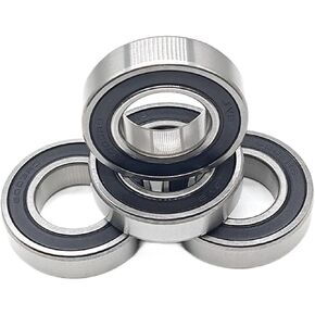 2pcs 6005rs 25x47x12 مم تحمل ABEC-7 الأخدود العميق 6005-2RS Ball Bearings 6005RS 180105 RS 6005 2RS in Kuwait