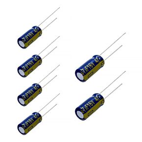 Replacement for 6 pcs Panasonic FC Series Capacitors 16V 47uf Low Impedance (6) in Kuwait