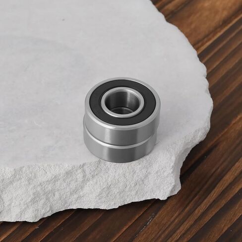 10Pcs 1616-2RS Bearings Deep Groove Ball Bearings Double Sealed Industrial Bearings for Electrical Instrument Equipment, 1/2 Inch x1-1/8 Inch x 3/8 Inch in Saudi Arabia