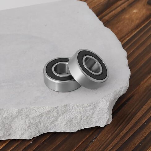 10Pcs 1616-2RS Bearings Deep Groove Ball Bearings Double Sealed Industrial Bearings for Electrical Instrument Equipment, 1/2 Inch x1-1/8 Inch x 3/8 Inch in Saudi Arabia