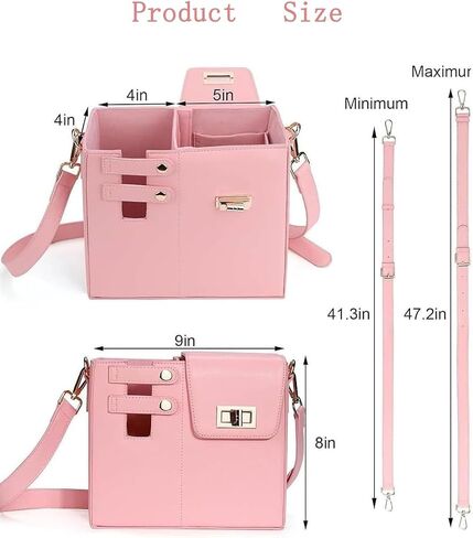 محفظة حقيبة Crossbody لكأس ستانلي 2025 حامل زجاجة ماء محمول جديد في الهواء الطلق مع حزام كتف قابل للتعديل in Kuwait