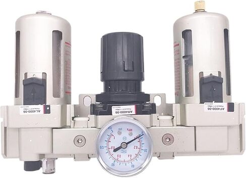 Pneumatic Unit air Filter Pressure Regulator Lubricator AC3000-02/03 1/4 3/8 inch Manual auto Drain air Treatment(AC3000-03D) in Saudi Arabia