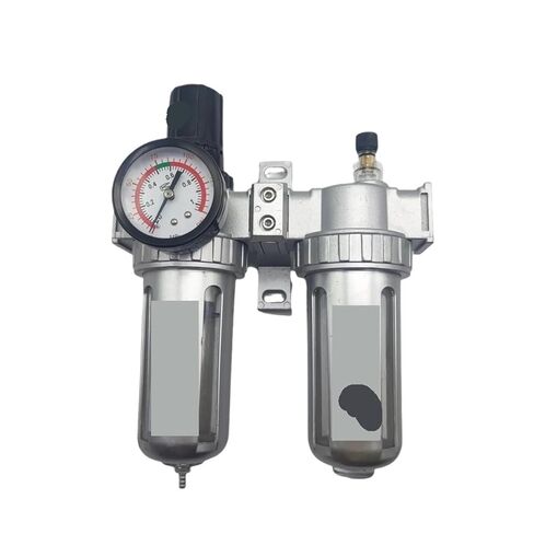 Air Compressor Air Filter Regulator Oil Water Separator Trap Filter Regulator Valve Automatic Drain(SFC-400 SMPM) in Kuwait