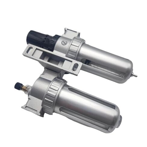 Air Compressor Air Filter Regulator Oil Water Separator Trap Filter Regulator Valve Automatic Drain(SFC-400 SMPM) in Kuwait