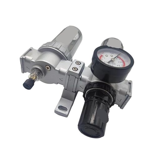 Air Compressor Air Filter Regulator Oil Water Separator Trap Filter Regulator Valve Automatic Drain(SFC-400 SMPM) in Kuwait