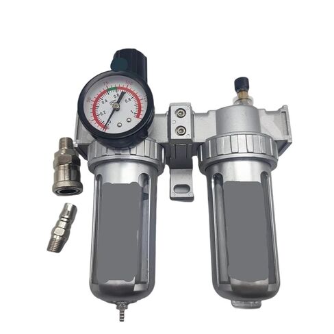 Air Compressor Air Filter Regulator Oil Water Separator Trap Filter Regulator Valve Automatic Drain(SFC-400 SMPM) in Kuwait
