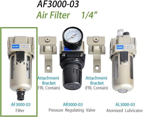 Pneumatic Air Water Filter AF3000-03 1/4 inch in Saudi Arabia