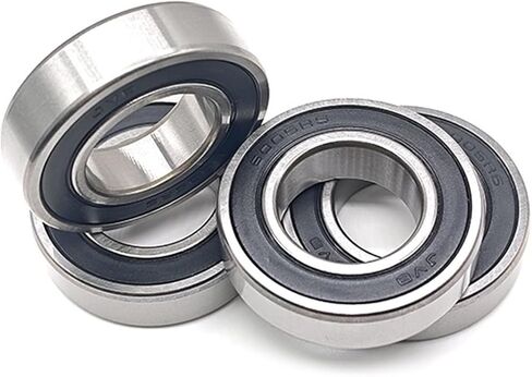 2pcs 6005rs 25x47x12 مم تحمل ABEC-7 الأخدود العميق 6005-2RS Ball Bearings 6005RS 180105 RS 6005 2RS in Kuwait