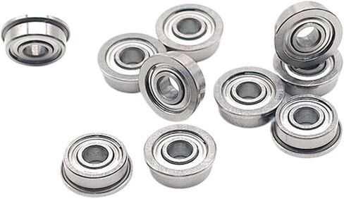 MF83ZZ FLANGE تحمل 3 × 8 × 3 مم محامل كرة ملطخة MF83 Z ZZ 5PCS in Saudi Arabia