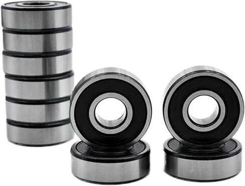 10/100pcs 608 zz 2rs 8 * 22 * ​​7mm 608zz 2z 608rs ABEC 5 محامل 8 مم محمل التزلج على التزلج على التزلج على الجليد (10pcs ، 608 2RS) in Saudi Arabia