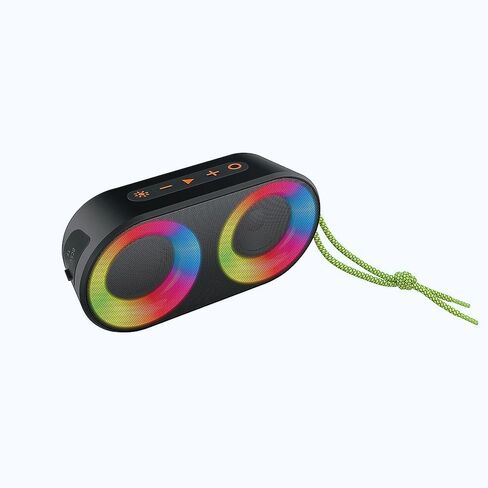 Karaoke Machine for Adults, Portable Bluetooth Speaker with 2 Wireless Microphones, PA System with Disco Lights for Big Party, Outdoor, Supports USB/TF/REC/FM/AUX, Ideal Gifts for Family, Music Lover in Saudi Arabia