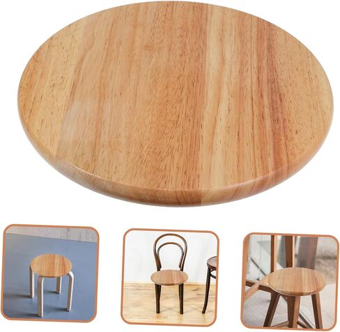 Stool Seat Top Replacement Round Wooden Stool Seat for Bar Restaurant Home Easy Cleaning and Construction in Saudi Arabia