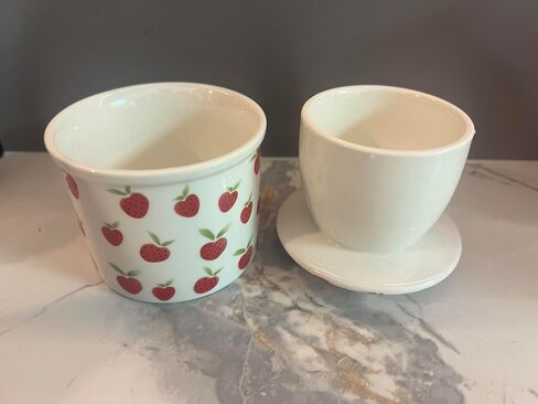French Butter Crock for Counter With Water Line French Butter Dish for Counter in Saudi Arabia