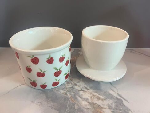 French Butter Crock for Counter With Water Line French Butter Dish for Counter in Saudi Arabia