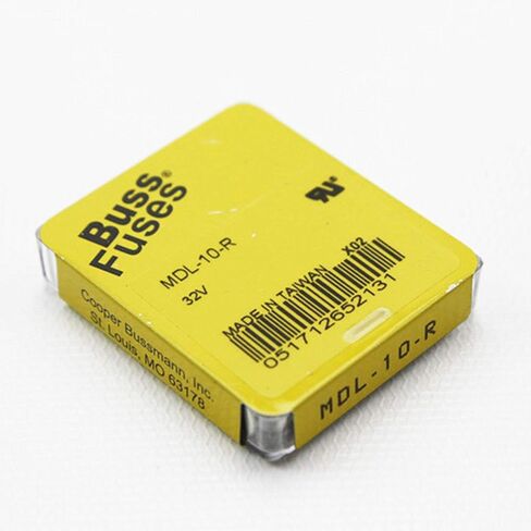 Bussmann BK/MDL-10-R MDL Series تأخير الوقت 250 VAC 10 A Ø 6.35 × 31.75 مم من خرطوشة الزجاج-5 عنصر (S) in Saudi Arabia