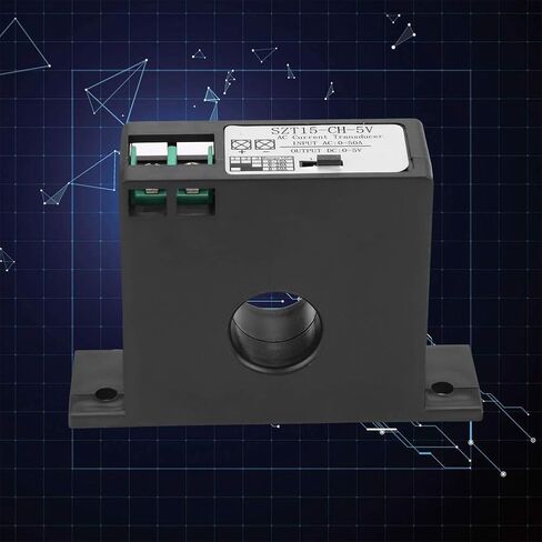 محول جهاز إرسال محول التيار تيار تيار التيار المتبادل AC 0-50A إلى DC 0-5V SZT15-CH-5V in Kuwait
