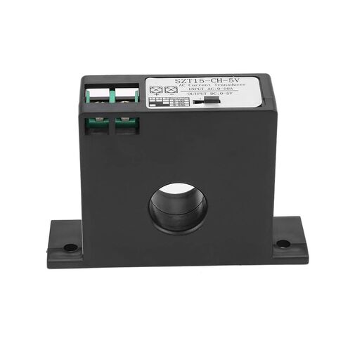 محول جهاز إرسال محول التيار تيار تيار التيار المتبادل AC 0-50A إلى DC 0-5V SZT15-CH-5V in Kuwait