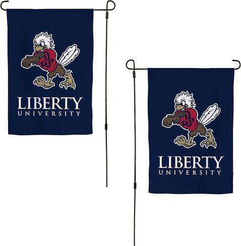 Desert Cactus Liberty University LU Garden Flag – 19 x 12 inch Liberty Flames Banner, For Outdoor Display and Events (Design D) in Saudi Arabia