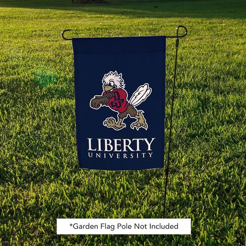 Desert Cactus Liberty University LU Garden Flag – 19 x 12 inch Liberty Flames Banner, For Outdoor Display and Events (Design D) in Saudi Arabia