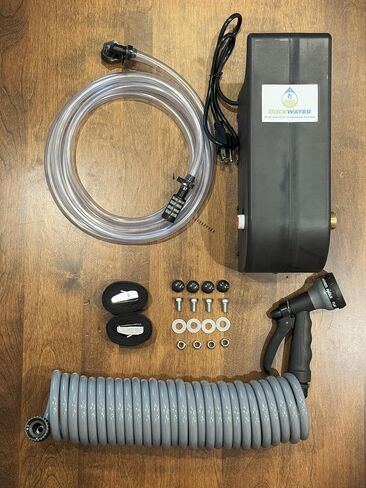 Plug and Play Washdown Station, Boat Washdown System, Dock-Mounted in Saudi Arabia