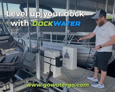 Plug and Play Washdown Station, Boat Washdown System, Dock-Mounted in Saudi Arabia