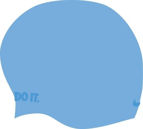 Nike Long Hair Silicone Cap Cap ، University Blue in Saudi Arabia