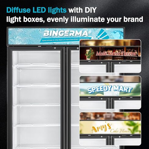 6.5 Cu.ft Beverage Beverage Beverage Door Glass Door مستقيم مع عرض ثلاجة مع أرفف قابلة للتعديل وضوء LED لمكتب متجر مطعم Store Store in Saudi Arabia