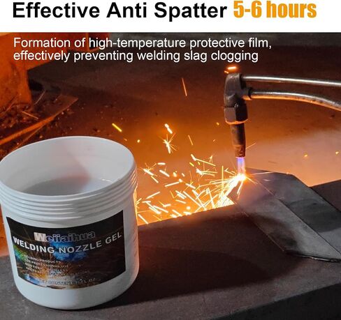 Anti-Spatter Welding Nozzle Gel, Non-Flammable Tip Cleaner for Mig Torch and Contact Tips, 16 oz in Saudi Arabia