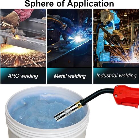 Anti-Spatter Welding Nozzle Gel, Non-Flammable Tip Cleaner for Mig Torch and Contact Tips, 16 oz in Saudi Arabia