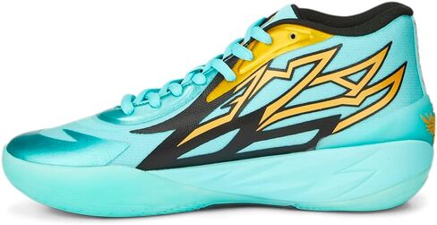 PUMA Mens Mb.02 X Honeycomb Basketball Sneakers Shoes - Blue in Saudi Arabia