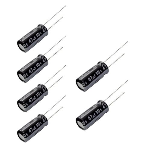 عام 6 PCS Nichicon PW 47UF 10V HI واقعية للحصول على مقاومة منخفضة in Kuwait